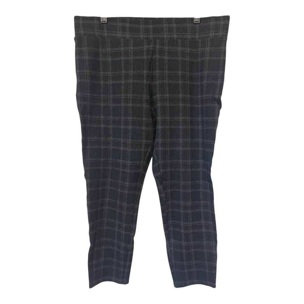 Ann Taylor Women’s Plaid Wool Blend Pant Leggings Large